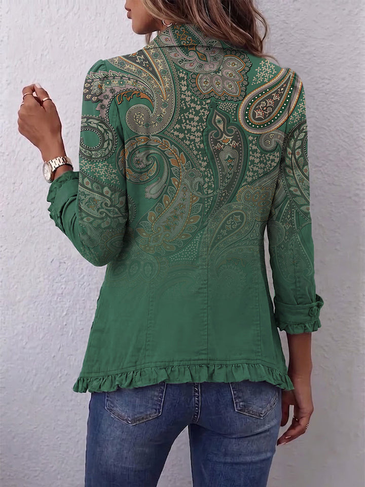 Carolina | Boho Paisley s Volánmi